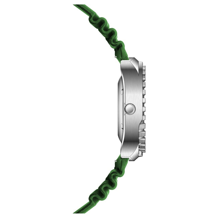 RIEDENSCHILD PRECISION INSRUMENTS GERMANY Divers Taucheruhr 1000m Helium Valve Watch Green image 5