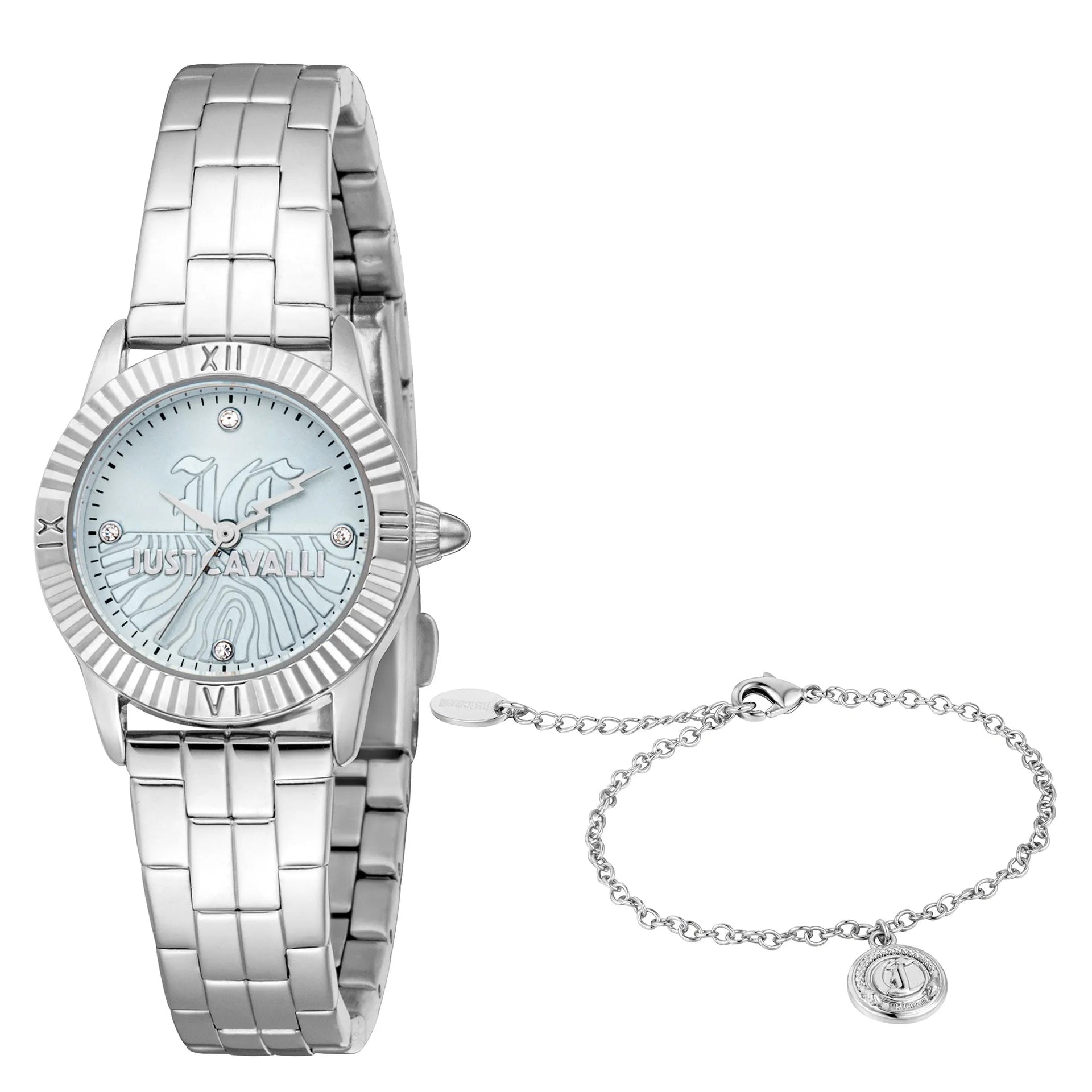 Just Cavalli SET Mini Raffinata Silver Turquoise image 0