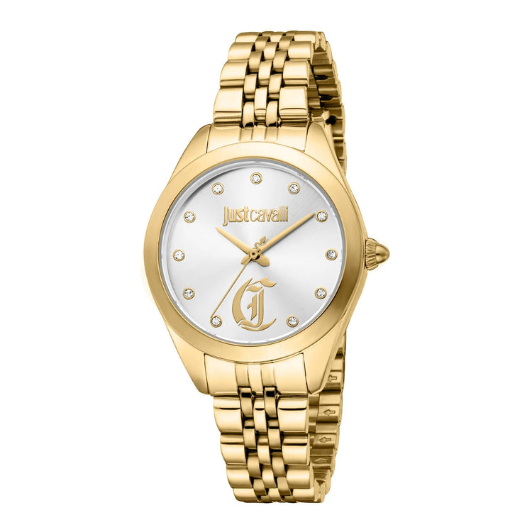 Just Cavalli Glam Chic Luna Yellow Gold Silver image 0