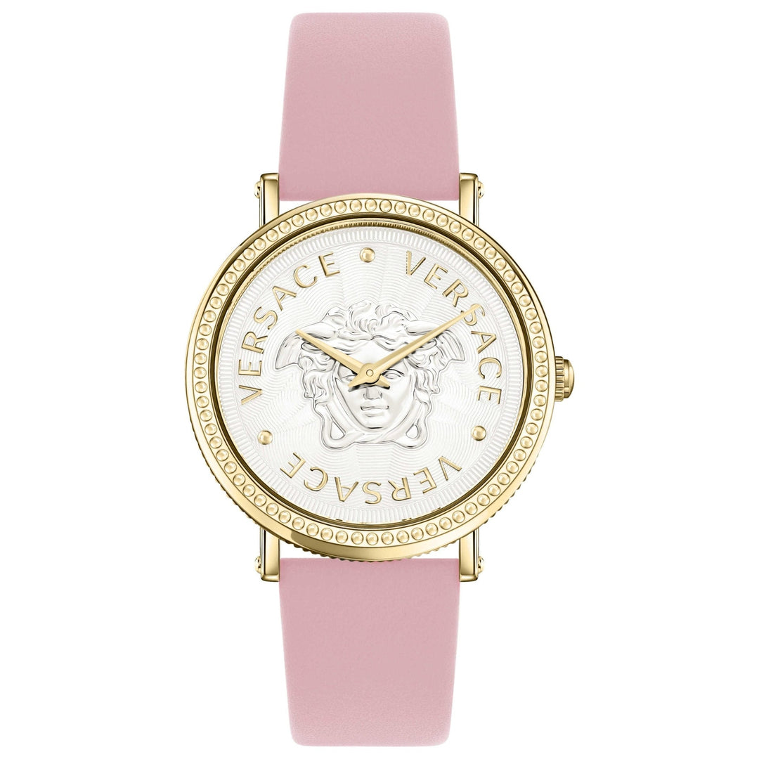 Versace Women's V-Dollar Watch Golden Pink image 0