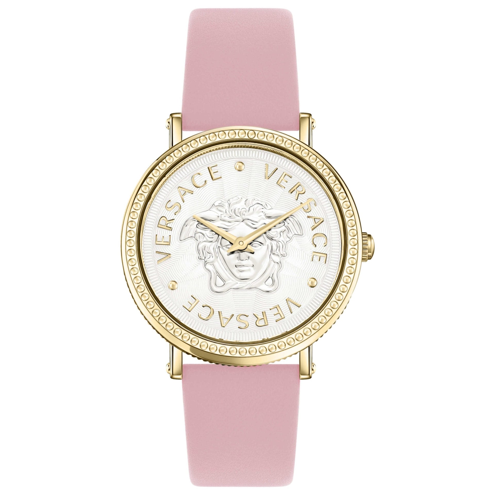 Versace Women's V-Dollar Watch Golden Pink image 0