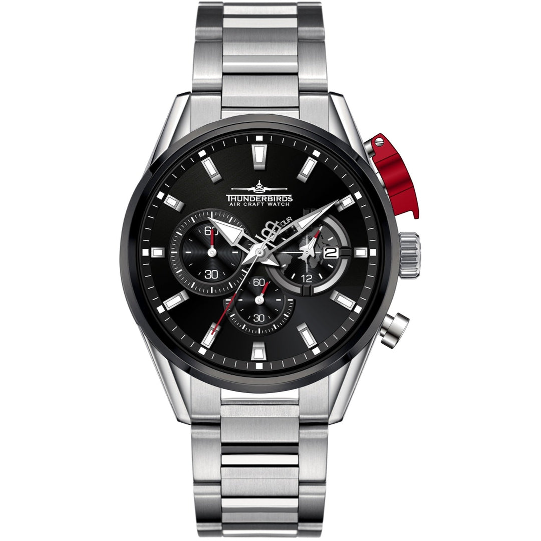 THUNDERBIRDS Aircraft F-16 Chronograph Watch image 1