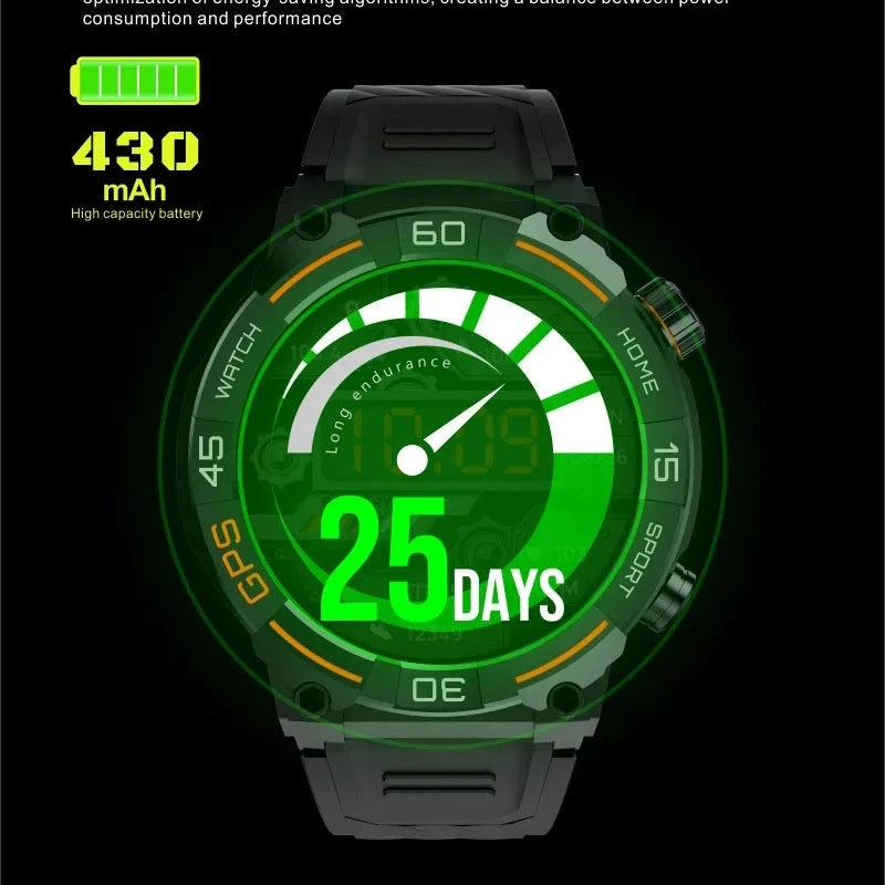 NORTH EDGE Tactical Battalion GPS Smart Watch image 7