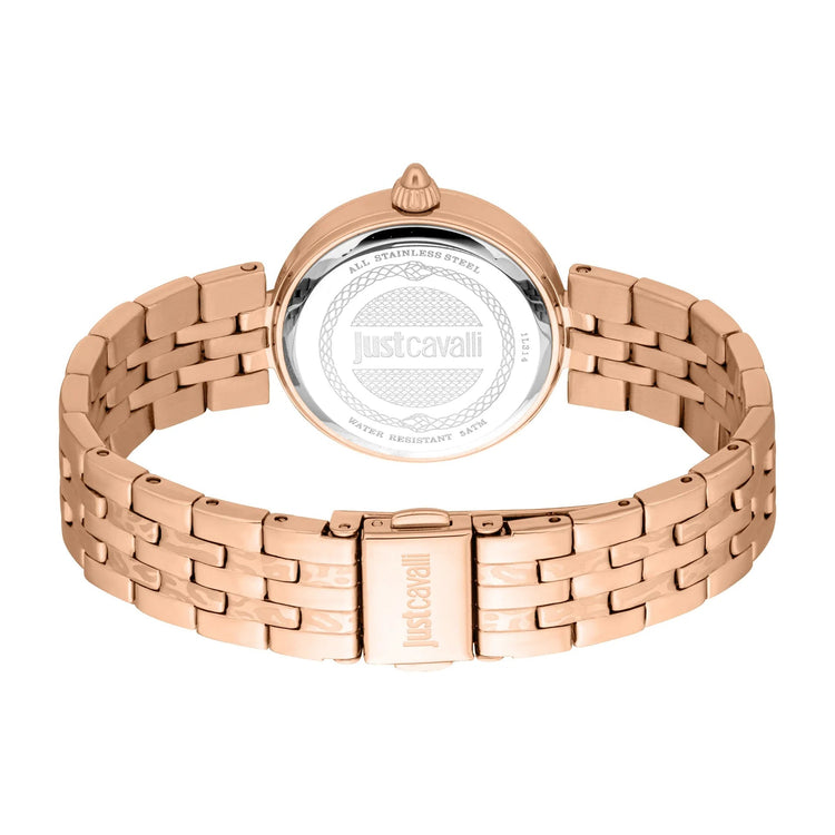 Just Cavalli Animalier Preziosa Rose Gold Olive Green image 1