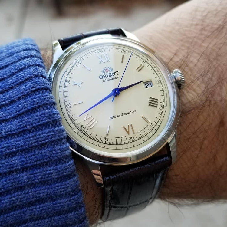 ORIENT Men's Bambino II Automatic Power Reserve Watch image 1