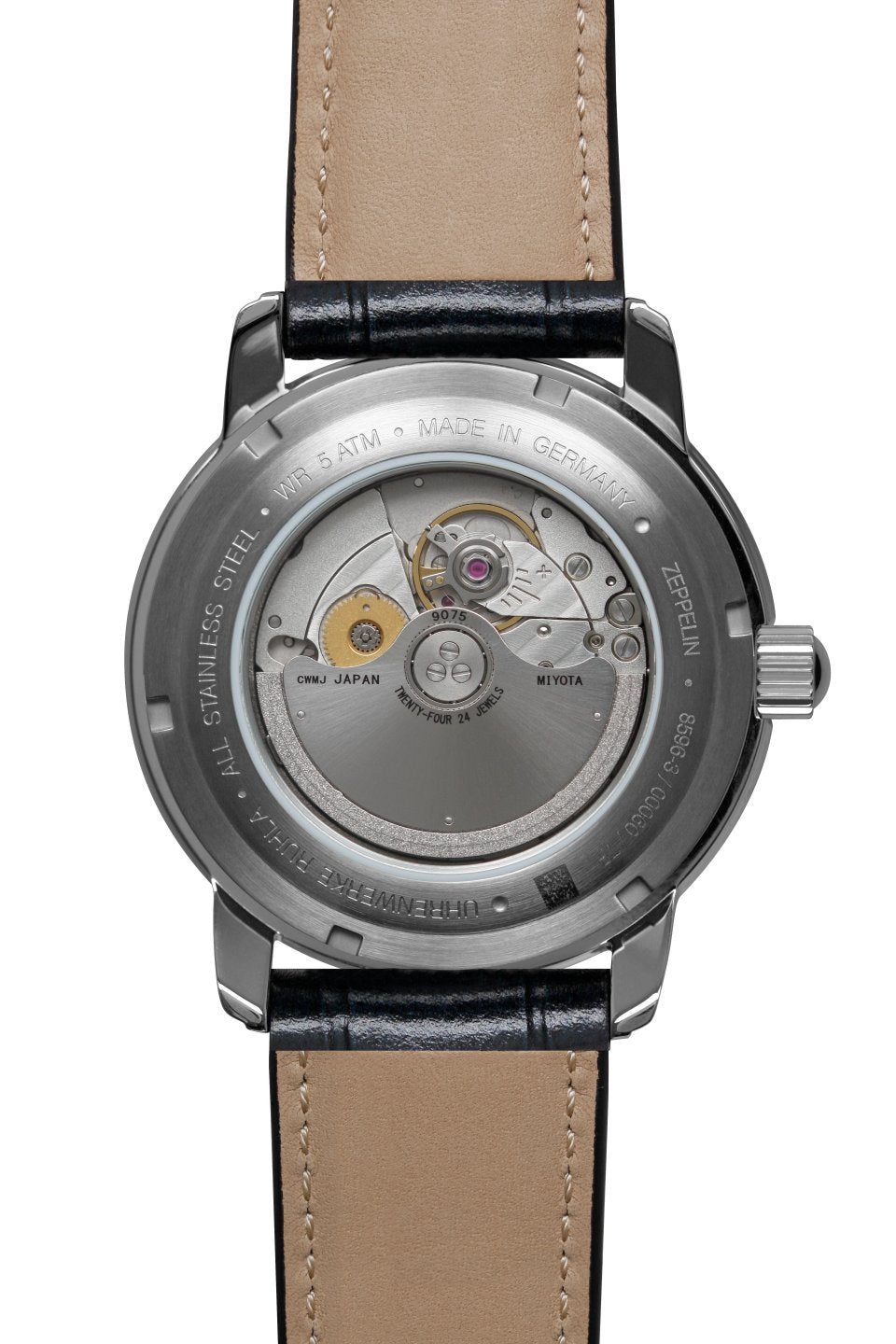 ZEPPELIN Men's Friedrichshafen Automatic GMT Dual Time Watch 85963 image 4