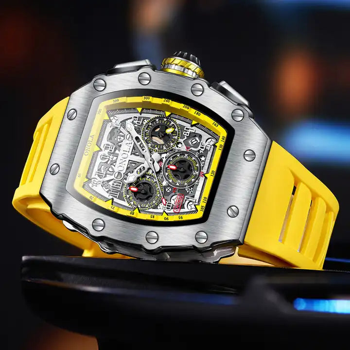 ONOLA Grande Prix Shanghai AUTOMATIC Chronograph Watch image 5