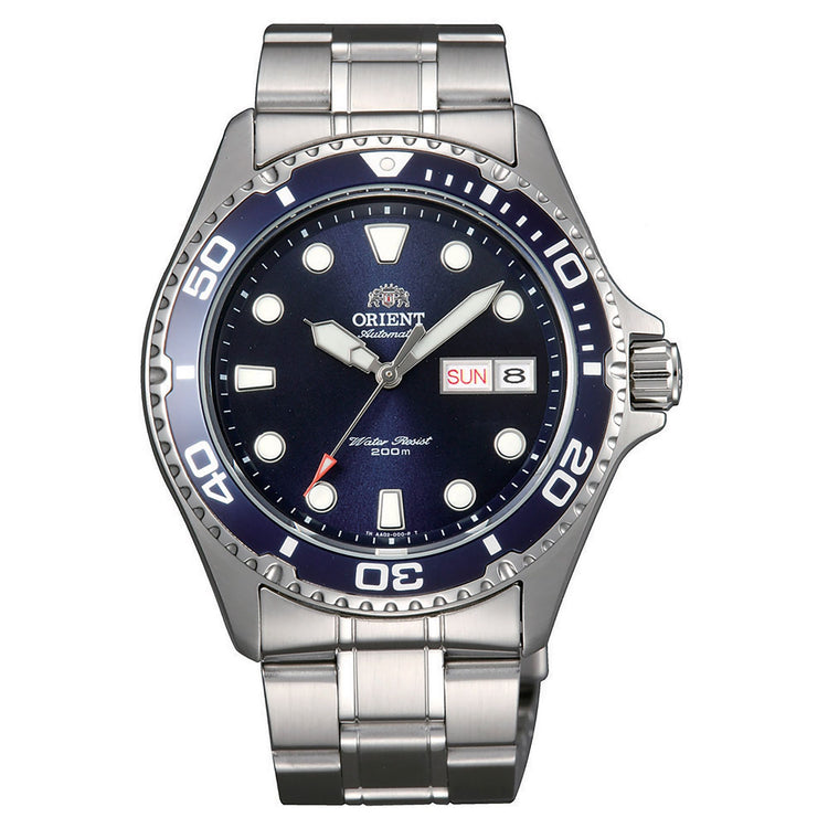 ORIENT Men's RAY II Automatic Power Reserve Watch Blue image 0