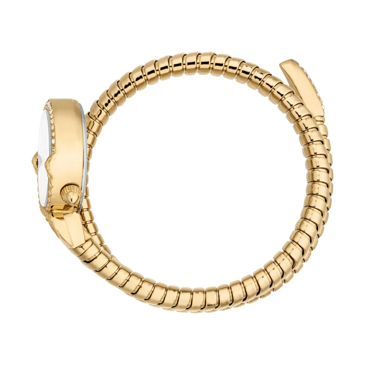 Just Cavalli Signature Snake Radiosa Yellow Gold Silver image 2