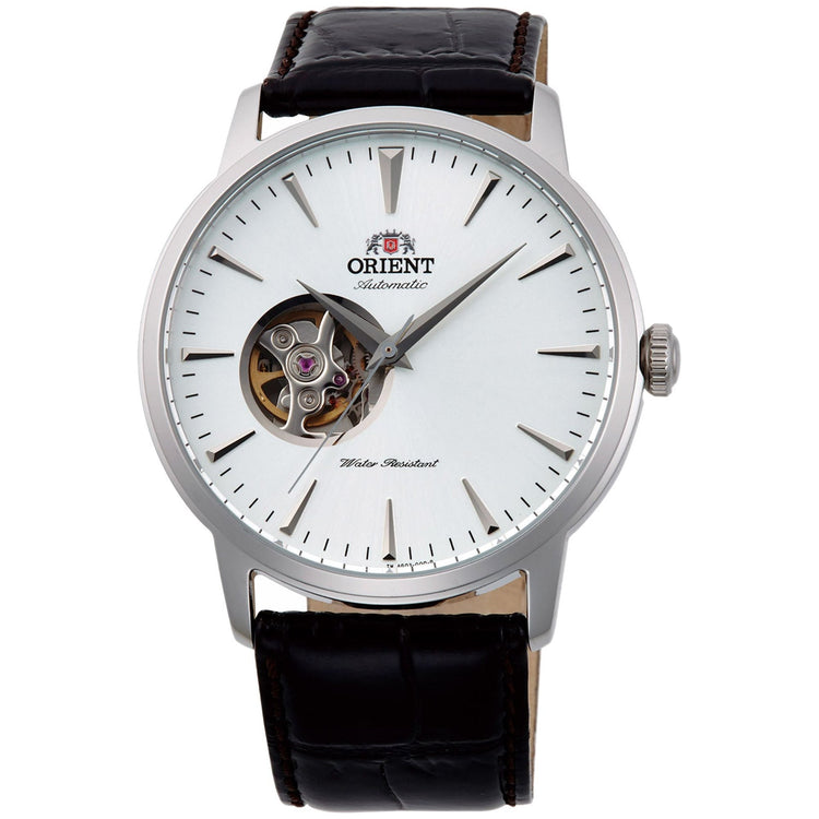 ORIENT Men's Automatic Classic Open Heart Watch AG02005W image 0