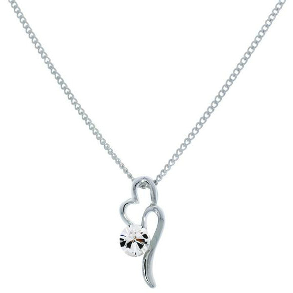 BRITISH JEWELLERS Desire Pendant, Embellished with Crystals from Swarovski®
