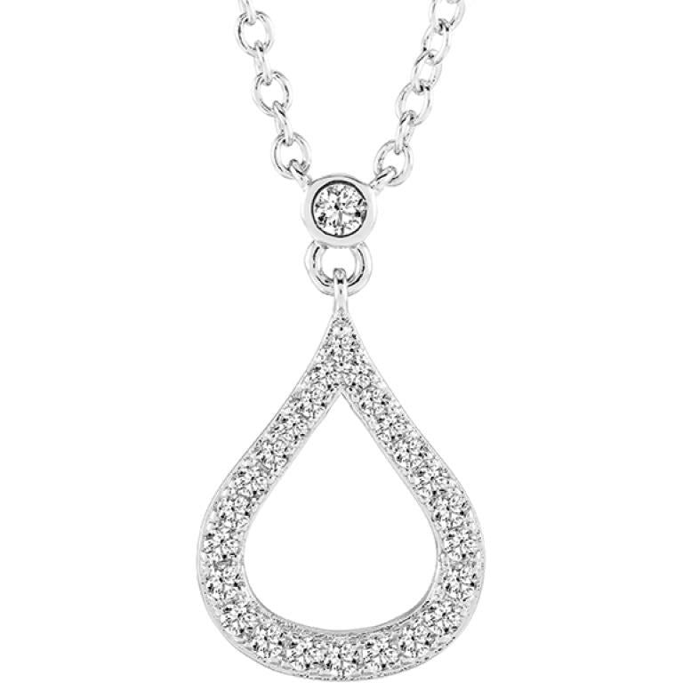 BRITISH JEWELLERS Embrace Pendant, Made with Swarovski Elements®
