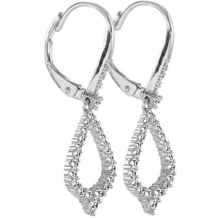 BRITISH JEWELLERS Essence Earrings, Made with Swarovski Elements®