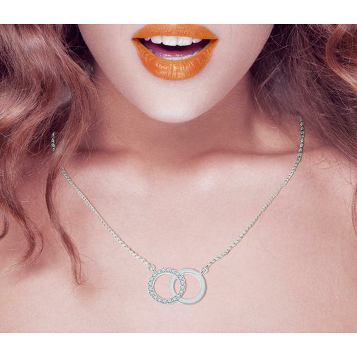 BRITISH JEWELLERS Forever Pendant, Embellished with Crystals from Swarovski®