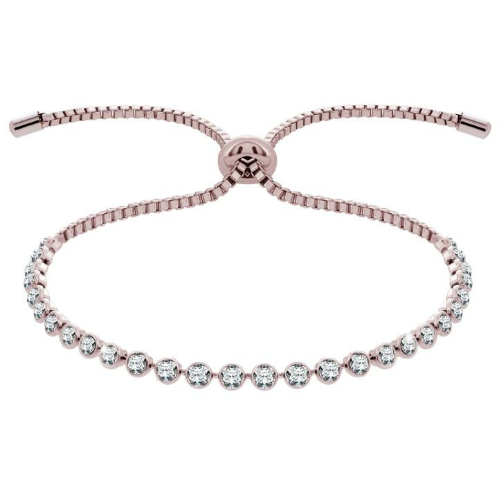 BRITISH JEWELLERS Indo Bracelet Mixed Metal Set, Embellished with Crystals from Swarovski®