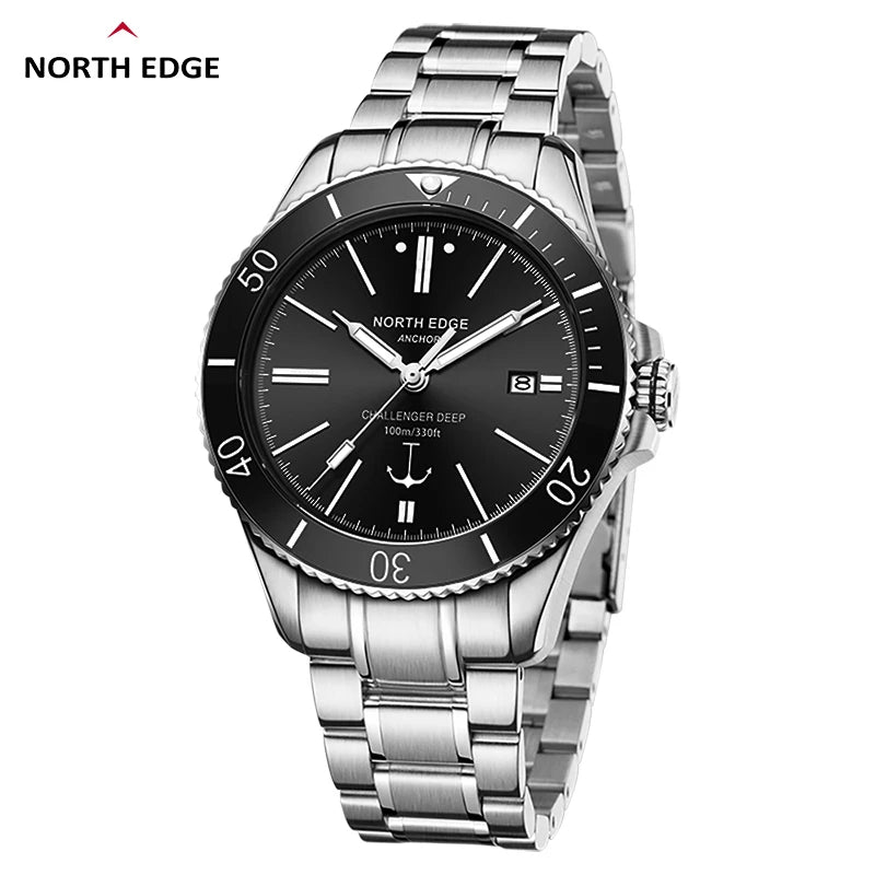 NORTH EDGE Tactical Anchor 100m Automatic Watch image 2