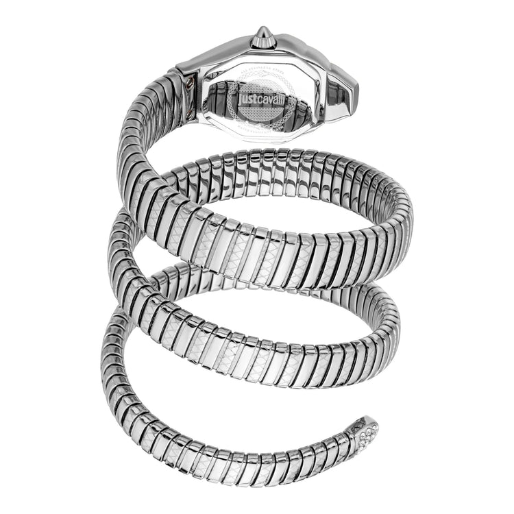 Just Cavalli Signature Snake Ambra Silver image 1