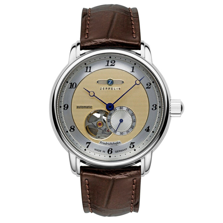 ZEPPELIN Men's Friedrichshafen Automatic Open Heart 85665 Watch image 0