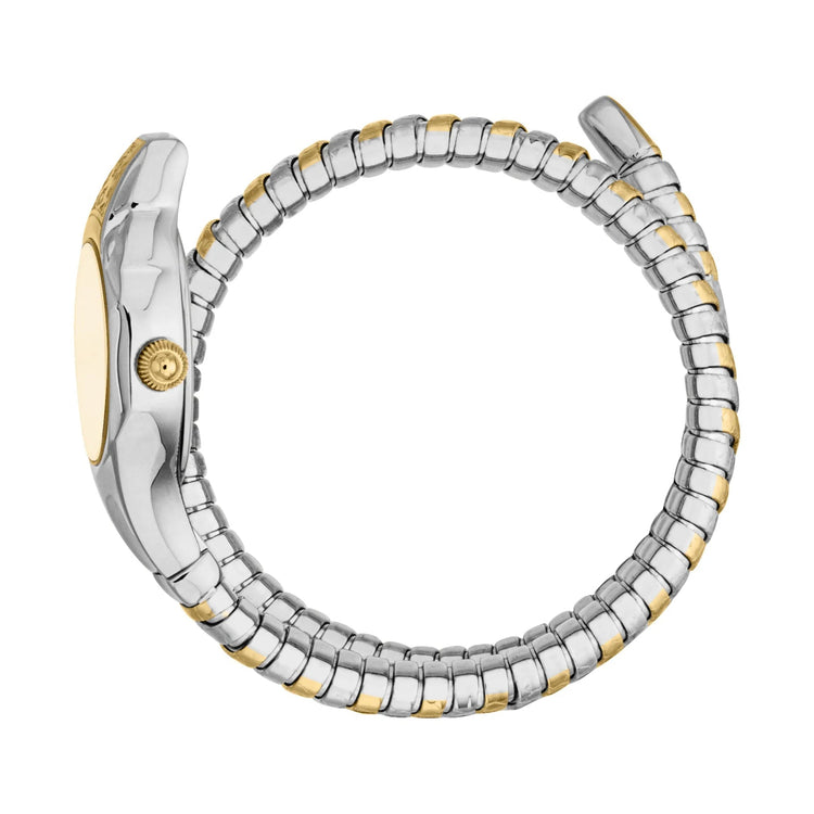 Just Cavalli Signature Snake Fiore Two Tones YG Champagne image 2