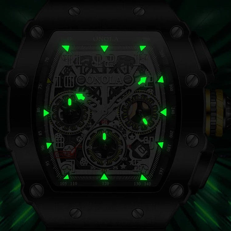 ONOLA Grande Prix Shanghai Chronograph Watch MILK image 5