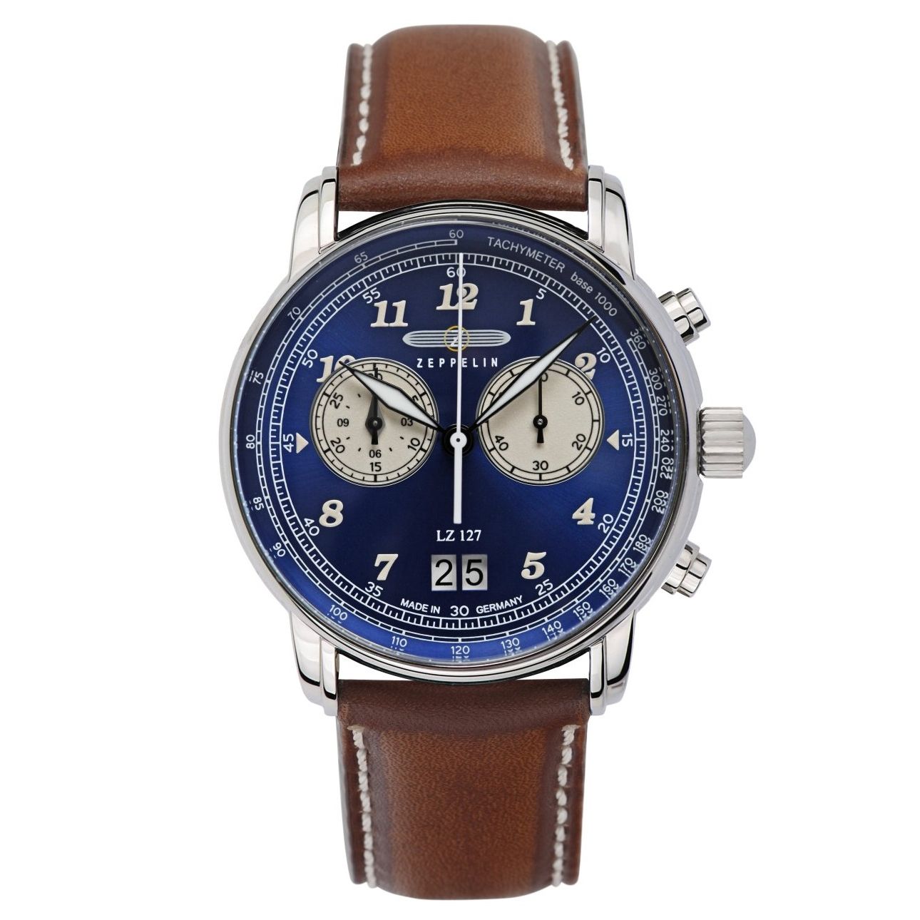 ZEPPELIN Men's LZ-127 Graf Zeppelin Chronograph Watch 86843 image 0