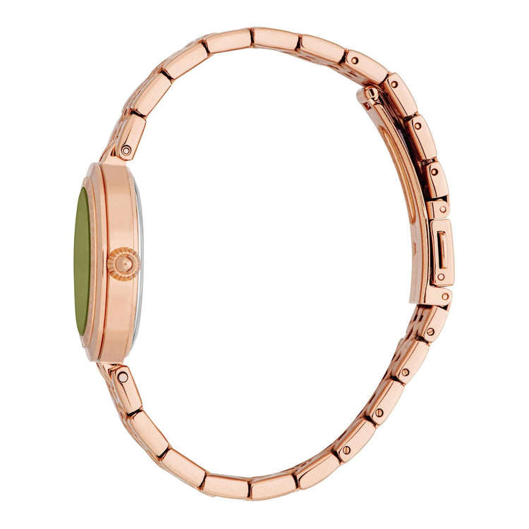 Just Cavalli Animalier Preziosa Rose Gold Olive Green image 2