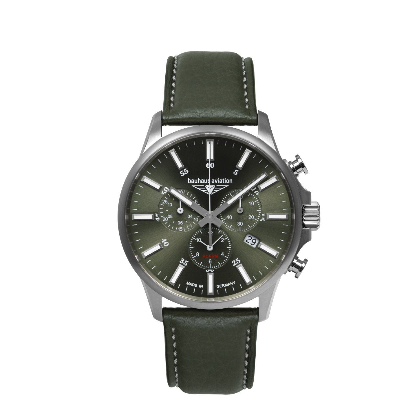 BAUHAUS AVIATION Men’s Titanium Quartz Chronograph Watch 28804 image 0