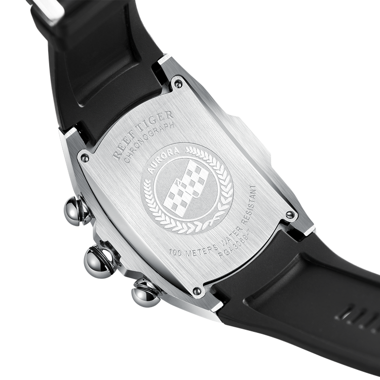 Reef Tiger Aurora Tank VK Chronograph Sport Watch image 6