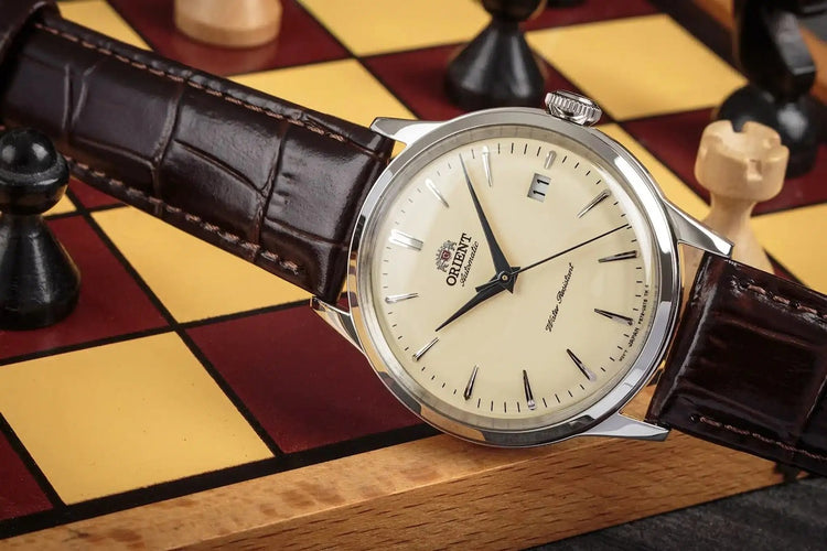 ORIENT Automatic Bambino 38mm Watch RA-AC0M04Y image 2