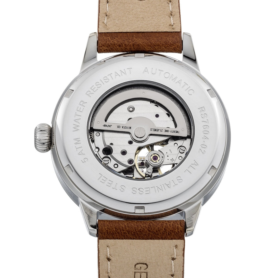 RIEDENSCHILD PRECISION INSRUMENTS GERMANY Automatic Reich II Power Reserve Beige Watch image 2
