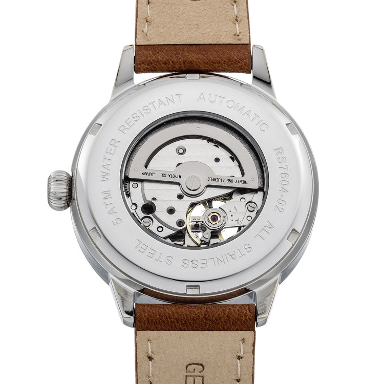 RIEDENSCHILD PRECISION INSRUMENTS GERMANY Automatic Reich II Power Reserve Beige Watch image 2