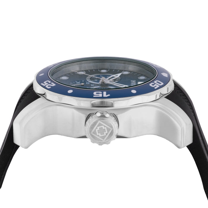 INVICTA Men's Pro Diver Colossus 48mm Chronograph Silicone Watch Silver/Blue image 1
