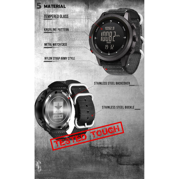NORTH EDGE Tactical Apache 46 Watch Silicone image 13