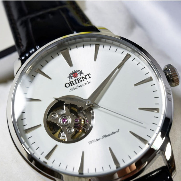 ORIENT Men's Automatic Classic Open Heart Watch AG02005W image 2