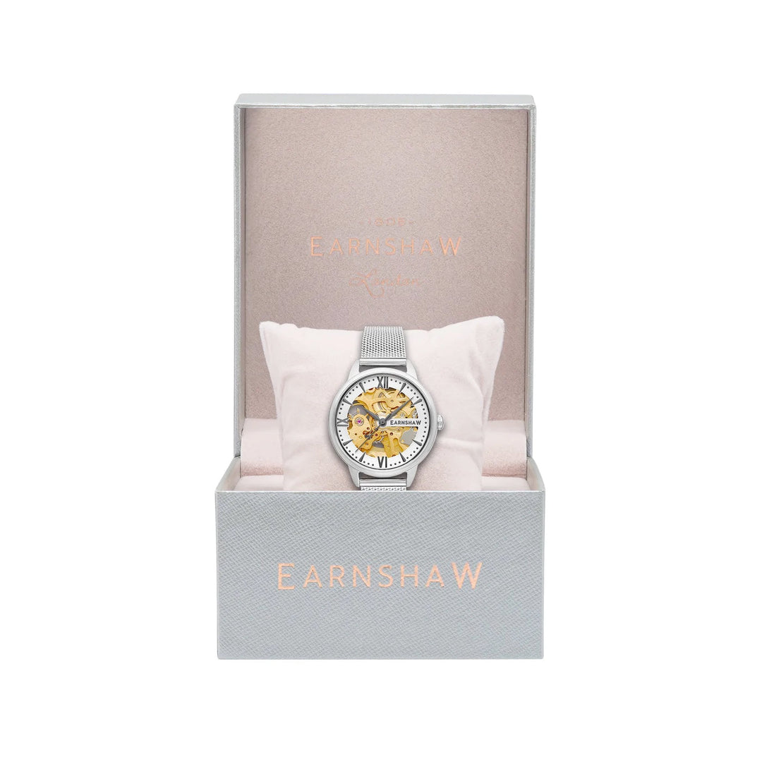 THOMAS EARNSHAW ANNING Automatic Skeleton Warm Pink ES-8150-22 Watch