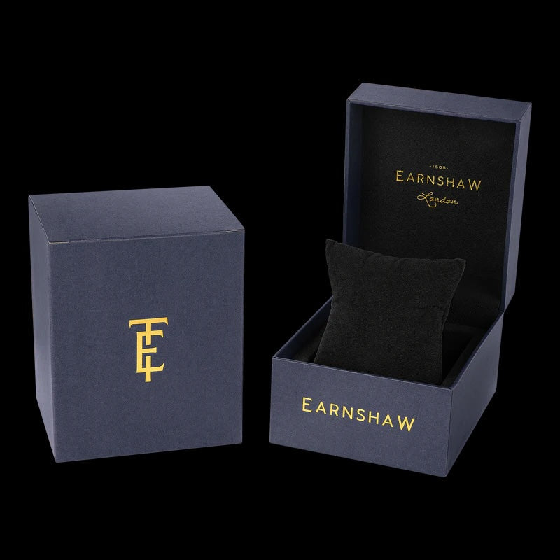 THOMAS EARNSHAW LONGITUDE DUAL TIME AUTOMATIC Cherry Brown