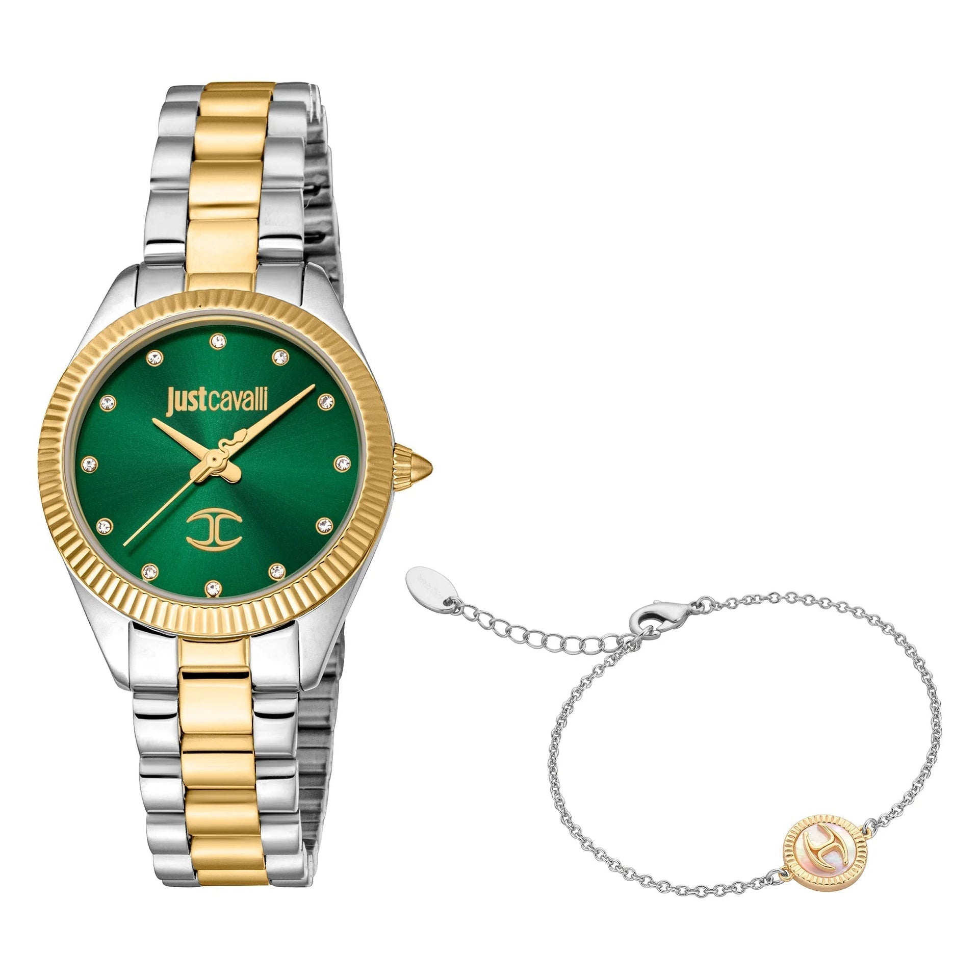Just Cavalli SET Pacentro Two Tones YG Green image 0