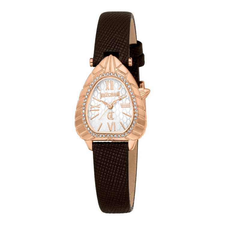 Just Cavalli Animalier Perla Leather Brown RG image 0
