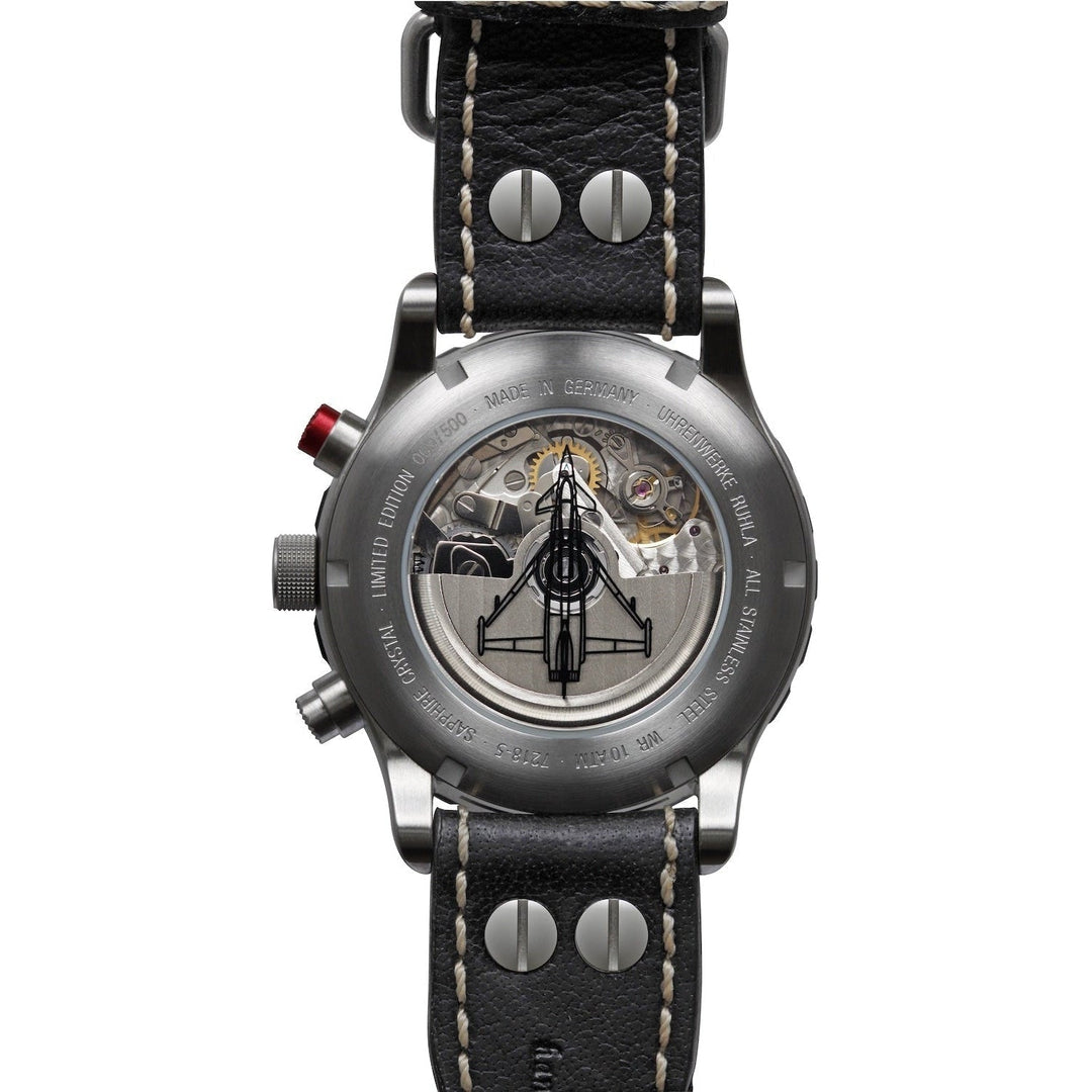 ZEPPELIN Men's Eurofighter Automatic Chronograph Watch 72185 image 2