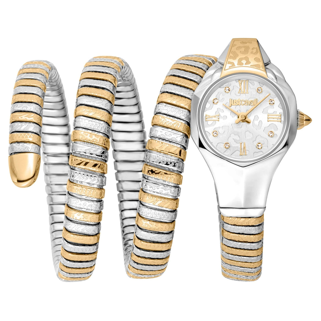Just Cavalli Signature Snake Ravenna Two Tones YG Silver image 0