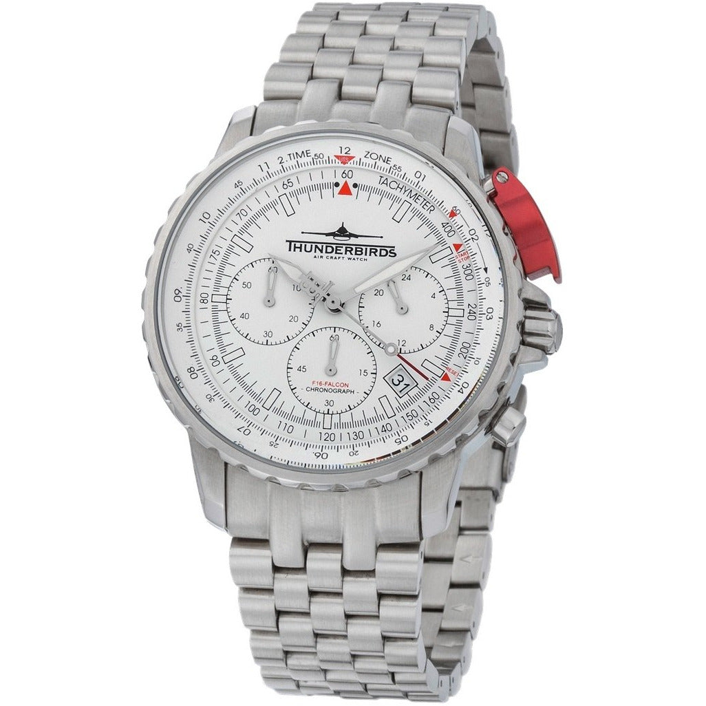 THUNDERBIRDS Harrier Professional White Watch image 0