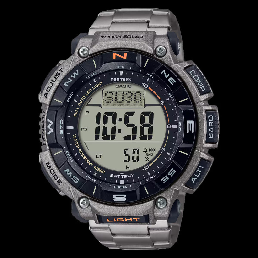 CASIO Men's Protrek Solar TITANIUM Watch PRG-340T-7ER image 4
