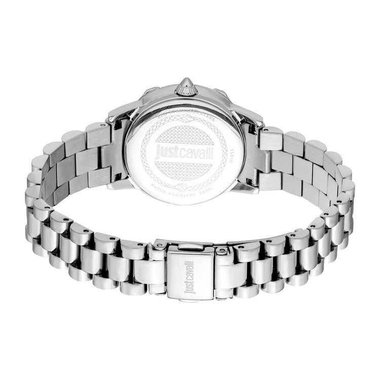Just Cavalli Animalier Fiorenza Snake Silver image 1