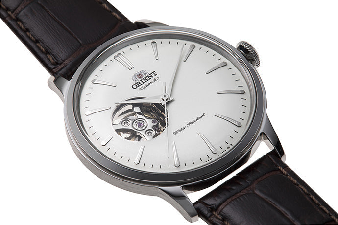 ORIENT Men's Bambino Automatic Classic Open Heart Watch RA-AG0002S image 5