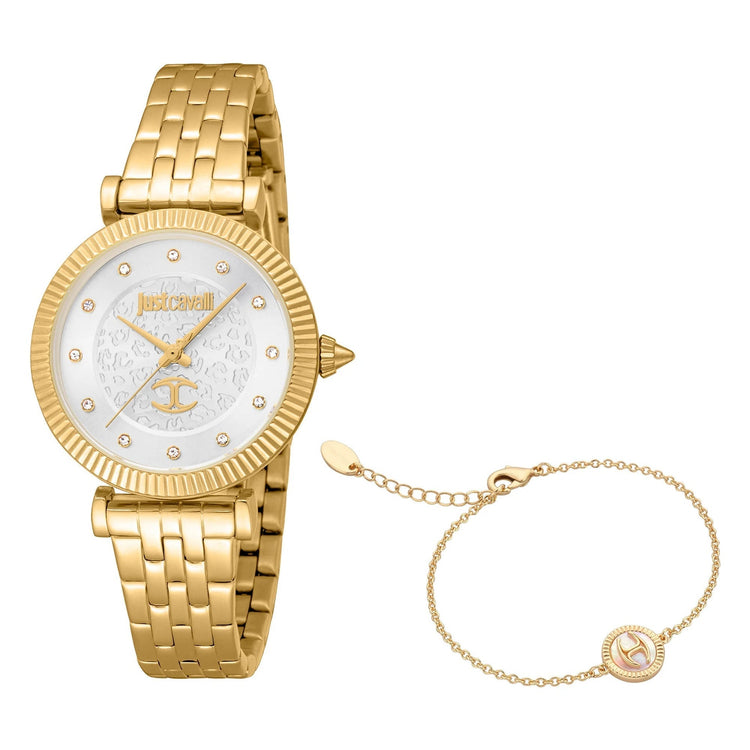 Just Cavalli SET Unleashed Yellow Gold Silver image 0