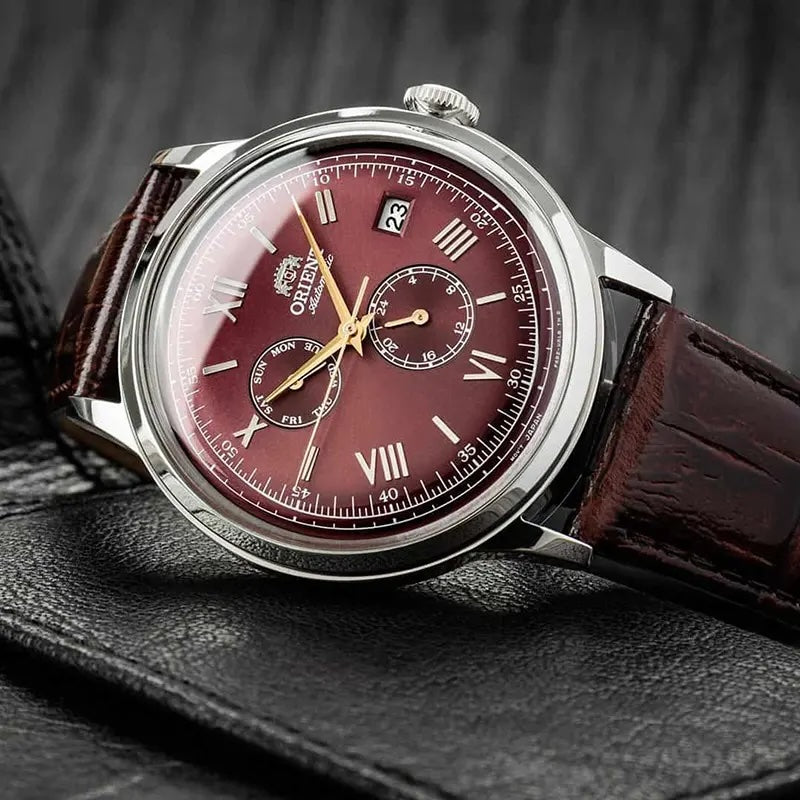 ORIENT Men's Bambino Version 8 Automatic Classic Watch RA-AK0705R image 3