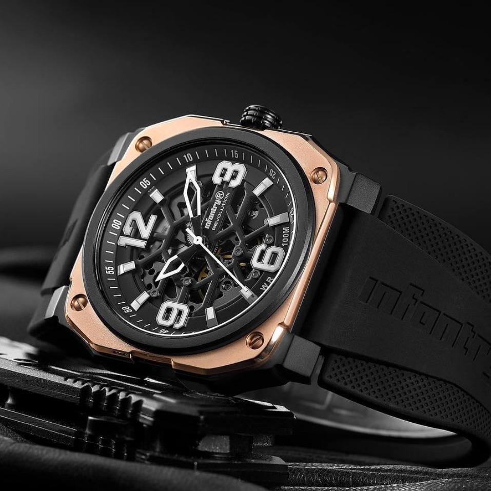 INFANTRY REVOLUTION Revolution Skeleton Watch