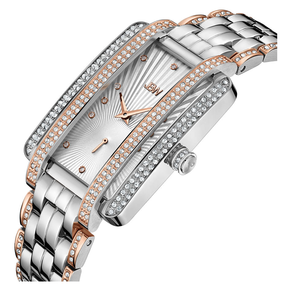JBW Women's Mink .12 ctw Diamond Stainless Steel J6358D Watch