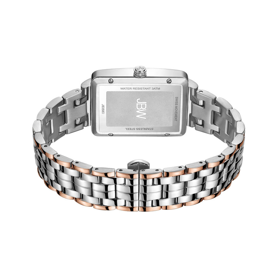 JBW Women's Mink .12 ctw Diamond Stainless Steel J6358D Watch