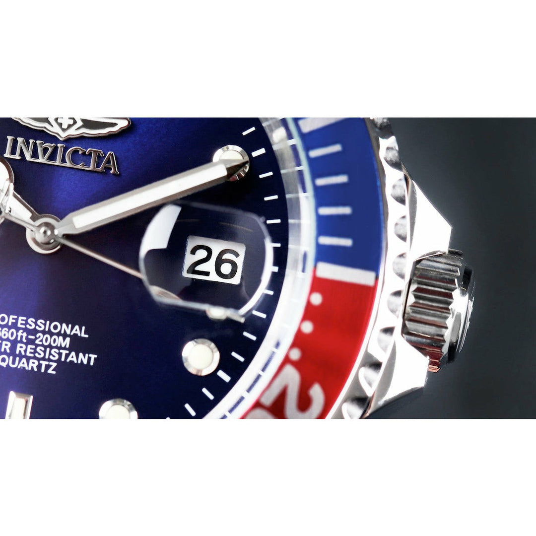 INVICTA Men's Pro Diver 40mm 200m Watch Pepsi